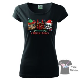 Christmas Cat T-shirt - Cat Lover Shirt / Hoodie
