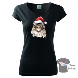 Christmas Cat T-shirt - Cat Lover Shirt / Hoodie