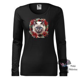 Christmas Cat T-shirt - Cat Lover Shirt / Hoodie