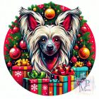 Christmas Chinese Crested T-shirt - Chinese Crested Shirt