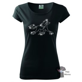   Chinese Crested Rhinestone T-shirt - Chinese Crested Crystal Shirt