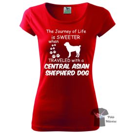   Central Asian Shepherd T-shirt - Central Asian Shepherd Crystal Shirt