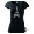 Paris rhinestone T-shirt - Paris Crystal Shirt