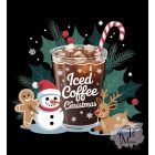 Iced Coffee Christmas Coffee T-shirt