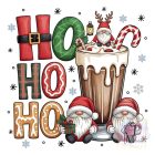 Ho Ho Ho Christmas Coffee T-shirt