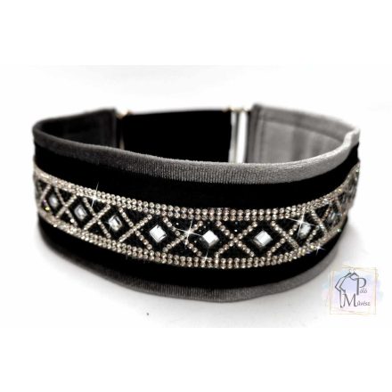 Miracle Luxury Martingale Dog Collar with rhinestones - Rhinestone Dog Collar