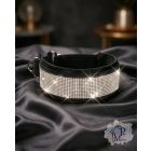 Crystal Luxury Martingale Dog Collar with rhinestones - Rhinestone Bling Dog Collar