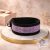 Purple Luxury Martingale Dog Collar with rhinestones - Rhinestone Bling Dog Collar
