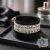 Crystal Mix Luxury Martingale Dog Collar with rhinestones - Rhinestone Bling Dog Collar