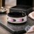 Pink Matrix Luxury Martingale Dog Collar with rhinestones - Rhinestone Bling Dog Collar 