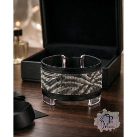   Zebra Luxury Martingale Dog Collar with rhinestones - Rhinestone Bling Dog Collar