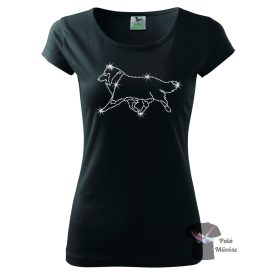 Collie Rhinestone T-shirt - Collie Crystal Shirt