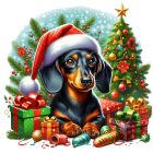 Christmas Dachshund T-shirt - Dachshund Shirt