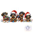 Christmas Dachshund T-shirt - Dachshund Shirt