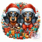 Christmas Dachshund T-shirt - Dachshund Shirt