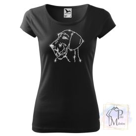 Dachshund Rhinestone T-shirt - Dachshund Crystal Shirt