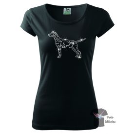 Dalmatian Rhinestone T-shirt - Dalmatian Crystal Shirt