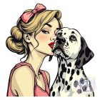 Dalmatian T-shirt - Dalmatian Shirt