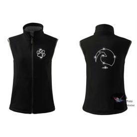   Donaueschingen rhinestone Softshell Vest,  Donaueschingen Crystal Softshell Vest