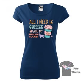   English Cocker Spaniel T-shirt - English Cocker Spaniel Shirt