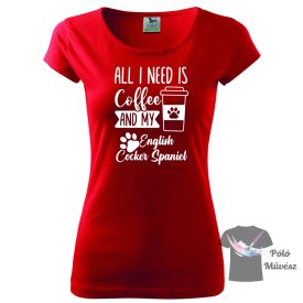  English Cocker Spaniel T-shirt - English Cocker Spaniel Shirt