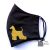 Afghan Hound face mask, dog mask