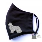 Newfoundland face mask, dog mask