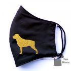 Rottweiler face mask, dog mask