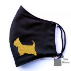 Silky Terrier face mask, dog mask