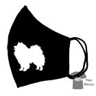 Spitz face mask, dog mask