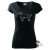 Flat Coated Retriever Rhinestone T-shirt - Flat Coated Retriever Crystal Shirt