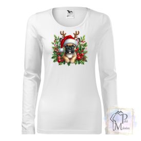 Christmas French Bulldog T-shirt - Frenchie Shirt