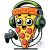 Gamer Pizza T-shirt 