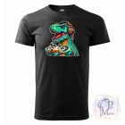 Gamer T-Rex T-shirt 