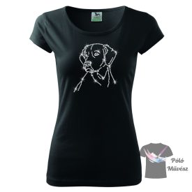   Golden Retriever Rhinestone T-shirt - Golden Retriever Crystal Shirt