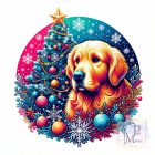 Christmas Golden Retriever T-shirt - Golden Retriever Shirt