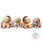 Christmas Golden Retriever T-shirt - Golden Retriever Shirt