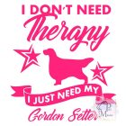 Gordon Setter T-shirt - Gordon Setter Shirt