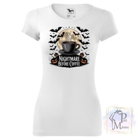 Nightmare Before Coffee Halloween T-shirt - Halloween Shirt