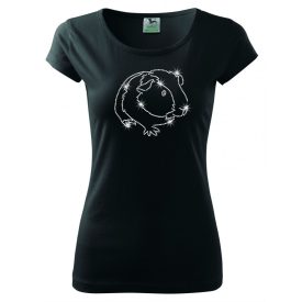 Hamster T-shirt with rhinestone