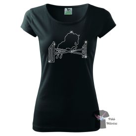   Jumping Horse rhinestone T-shirt - Horse Crystal Shirt / Hoodie