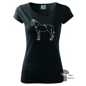 Horse rhinestone T-shirt - Horse Crystal Shirt / Hoodie