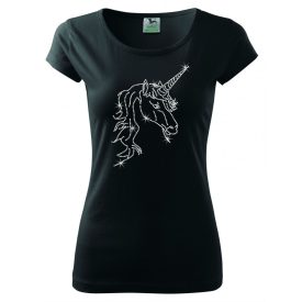 Unicorn rhinestone T-shirt - Unicorn Crystal Shirt