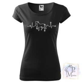 Horse rhinestone T-shirt - Horse Crystal Shirt