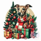Christmas Italian Greyhound T-shirt - Italian Greyhound Shirt