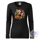 Christmas Irish Wolfhound T-shirt - Irish Wolfhound Shirt
