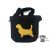 Basset Griffon Vendeen Dog Treat bag with adjustable belt