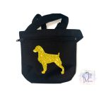 Brittany Spaniel Dog Treat bag with adjustable belt