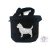 Cairn Terrier Dog Treat bag with adjustable belt