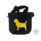 Cairn Terrier Dog Treat bag with adjustable belt